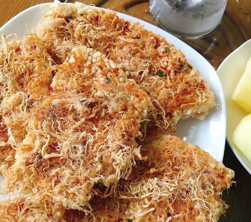 Cơm cháy chà Bông tại Sài Gòn