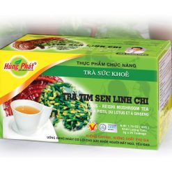Trà tim sen linh chi