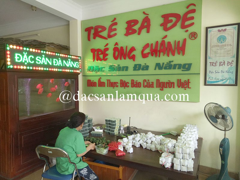 Cơ sở sản xuất tré Bà Đệ