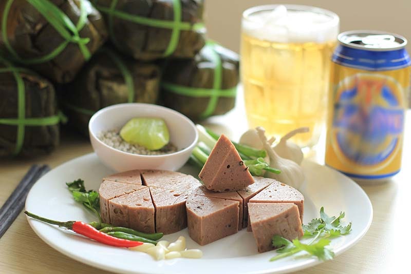 Chả bò Đà Nẵng dọn tết