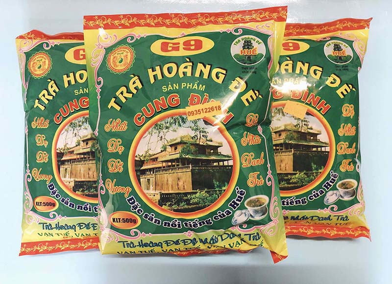 Trà Hoàng Đế Huế làm quà ý nghĩa cho người thân