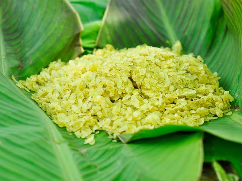 Cốm làng Vòng đặc sản Hà Nội làm quà