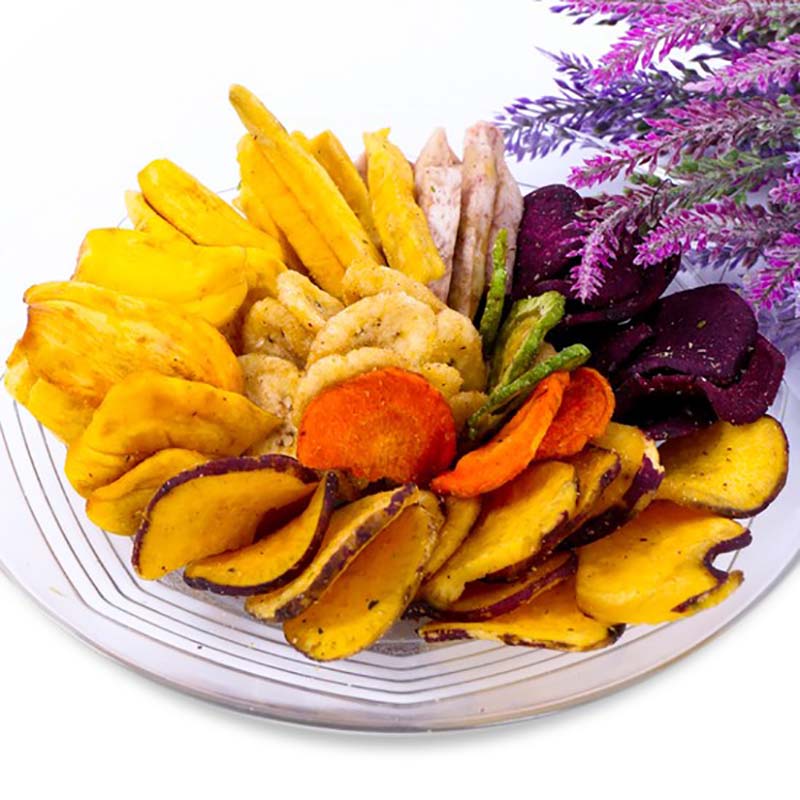 Hoa quả sấy thập cẩm giòn ngon