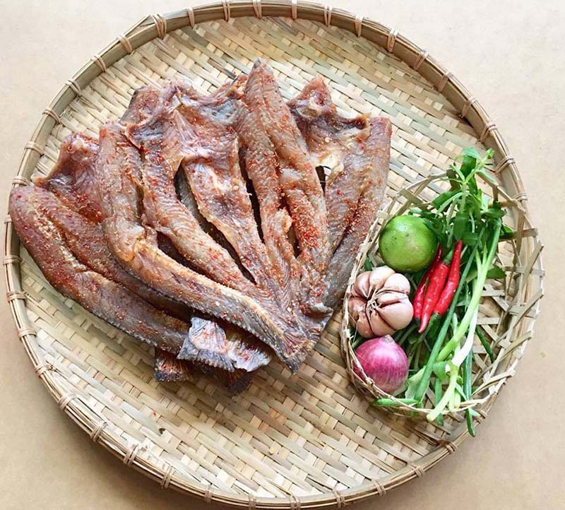 Khô cá lóc một nắng