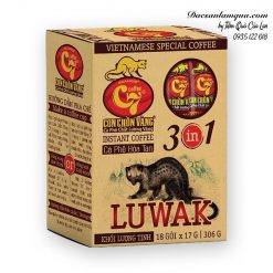 Cà phê hòa tan 3in1 Luwak hương chồn