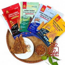 Bánh tráng tôm nướng các vị Đà Nẵng