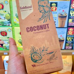 Cà phê bột coconut Goldland
