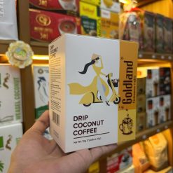 Cà phê dừa phin giấy Goldland