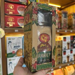 Cà phê bột Arabica con chồn vàng pha phin