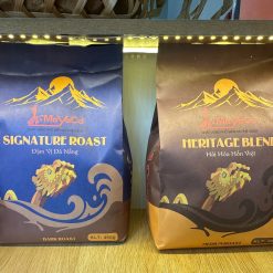 Cà phê hạt MaYaCa túi 455g (Túi xanh và nâu)