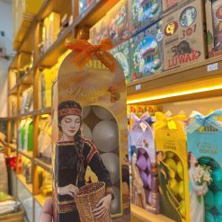 Hộp 8 viên cà phê Nonla vị sầu riêng